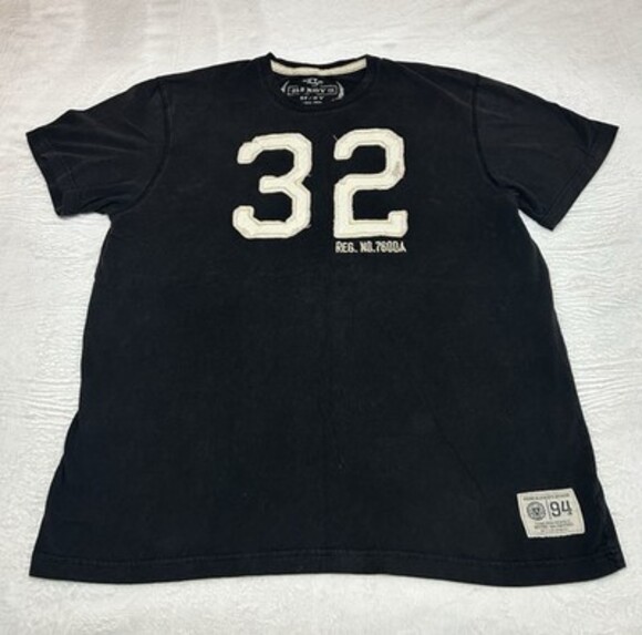 Other - Old Navy Premium Athletic Division ‘94 Black Stitched Short Sleeve T Shirt, XL